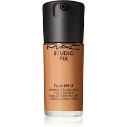 MAC Cosmetics Studio Fix Fluid SPF 15 24HR Matte Foundation + Oil Control mattierendes Foundation SPF 15 Farbton NC45 30 ml