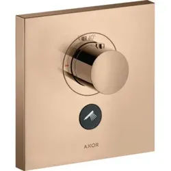 hansgrohe Fertigset ShowerSelect HF UP-THM, 1 zus. Abg., eck., pol. red gold