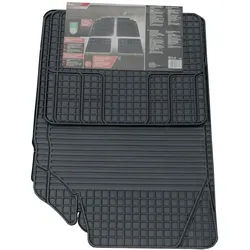 ULTIMATE SPEED Universal Auto-Mattenset PVC 4-teilig zuschneidbar