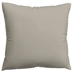 Schlafgut Kopfpolsterbezug , Taupe , Textil , Uni , 80x80 cm , Textiles Vertrauen - Oeko-Tex®, AZO-frei, Oeko-Tex® Standard 100 , bügelleicht, bügelfrei , Heimtextilien, Bezüge, Polsterbezüge