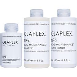 Olaplex Set - Hair Perfector No. 3 + Shampoo No. 4 + Conditioner No. 5