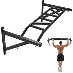 VEVOR Klimmzugstange Multi-Grip Wandmontage Heim-Fitnessstudio 200kg Pull up Bar