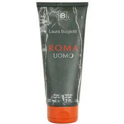 Laura Biagiotti Roma Uomo for men Duschgel für Herren 200 ml