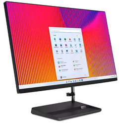 Lenovo ideacentre AIO 3 24ALC6 AMD Ryzen 3 5425U-Prozessor 2,70 GHz bis zu 4,10 GHz, Windows 11 Home 64 Bit, Deutsch, 256 GB M.2 2280 SSD PCIe Gen4, 23.8 Inch, Black