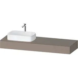 Duravit Qatego Konsole Basalt Matt 1600x550x170 mm - QA4806043430000 QA4806043430000