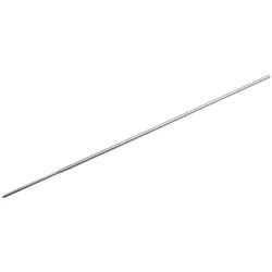 Erdspieß für Spin Windlicht höfats silber, Designer Thomas Kaiser, Christian Wassermann, 92 cm