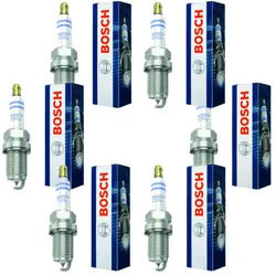 6x Zündkerze BOSCH 0 242 240 628 für Ford Porsche Escort V 911 Cayenne