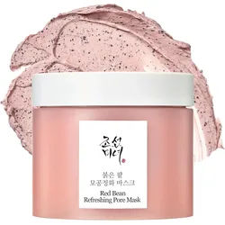 Beauty of Joseon Gesichtsmaske Red Bean Refreshing Pore Mask - Kühlende Porenmaske mit 30% Haenam- Rotbohnenextrakt & Kaolin – Natürliche Gesichtsmaske zur Porenverfeinerung, Talgregulierung & sanften Tiefenreinigung – Ton-Textur, 140 ml rosa