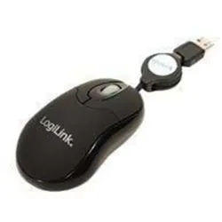 Mouse Optical USB Mini mit einziehbarem Kabel - Maus ()