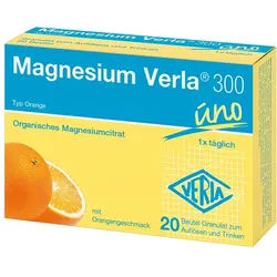 MAGNESIUM VERLA 300 Orange Granulat 20 St