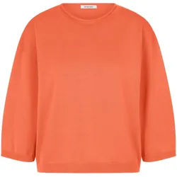Le pull 100% SUPIMA®-coton Peter Hahn orange