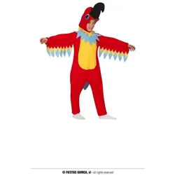 fiestasguirca Kostüm BBuntes Papagei Kostüm Kinder - Alter 5-6 Jahre