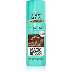 L’Oréal Paris Magic Retouch Spray zum sofortigen Kaschieren der Farbunterschiede durch nachwachsende Haare Farbton Brown 75 ml