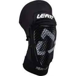 Leatt ReaFlex Pro Knieprotektoren, schwarz, Größe M für Männer