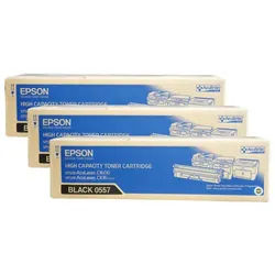 Epson 0557 Toner Cart Black High Yield Pack Of 3