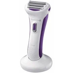 Remington Elektrorasierer smooth&silky WDF5030, Aufsätze: 1, ergonomischer Scherkopfwinkel lila|weiß