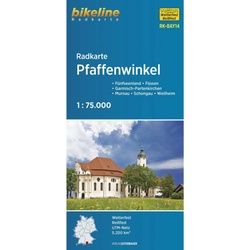 RADKARTE PFAFFENWINKEL 1:75.000 (RK-BAY14) - Fahrradkarten