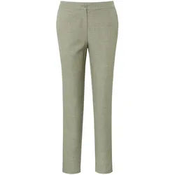 Le pantalon aspect lin mayfair by Peter Hahn vert