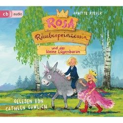 Rosa Räuberprinzessin Und Der Kleine Lügenbaron,1 Audio-Cd - Annette Roeder (Hörbuch)