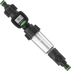 Carafill Count Befüllfilter / Wasserfilter für Wohnmobil / Wohnwagen / Boot mit mechanischer Filterung / digitaler Wasseruhr