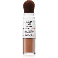 puroBIO Cosmetics Mirage Mineral Sand mineralischer bronzierender Puder Für Gesicht und Körper Farbton 02 3.5 g