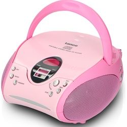 Lenco SCD-24 (FM), Radio, Pink
