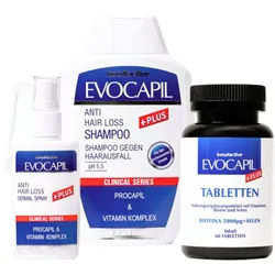 Evocapil Plus Anti-Haarausfall Set 3 St Unisex