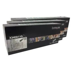Lexmark X340n Toner Black 2.5K 3 Pack
