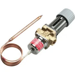 Danfoss Temperaturregler AVTA 20 Rp 3/4, 25-65 C, kvs:3,4, Fühler d:9,5mm