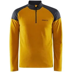 Craft Longsleeve Core Edge Thermal Midlayer M gelb M