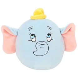Disney Plüschfigur Dumbo Squishy 32 cm weiche Spielzeugfigur in Grau für Kinder