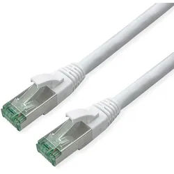 ROLINE RECYCLED MATERIAL ROLINE RM Patchkabel Cat.6A S/FTP (PiMF), weiß, 2 m