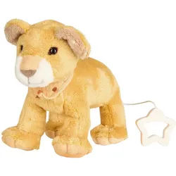 Sterntaler Spieluhr , Hellgelb , Textil , Füllung: Polyester , 18x8x21 cm , Europäischer Sicherheitsstandard , Gute-Nacht-Musik, Reißverschluss , Schlafen, Babyeinschlafhilfe, Spieluhren