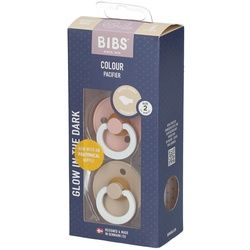 Bibs Anatomisch geformter Sauger Glow Vanille - Blush 6-18 Monate