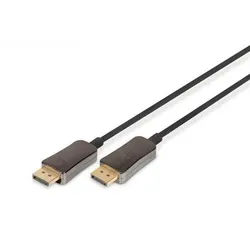Digitus DisplayPort AOC Hybrid Glasfaserkabel Typ M/M 10m