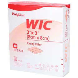 PolyMem® Wic® Kavitätenfüllendes Pflaster 8 cm x 8 xm
