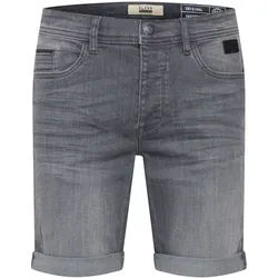 Jeansshorts BLEND "Jeansshorts BHMartels", Herren, Gr. L, N-Gr, grau (denim grau), Obermaterial: 98% Baumwolle CO. 2% Elasthan EL., Jeans Jeansshorts