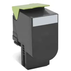 Original Lexmark 80C2HKE / 802HK Toner schwarz