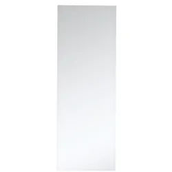 Boxxx Wandspiegel , Silberfarben , rechteckig , 39x110x0.3 cm , RoHS , senkrecht und waagrecht montierbar , Spiegel, Wandspiegel