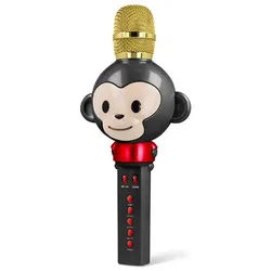 MaXlife Mikrofon Maxlife Bluetooth-Mikrofon mit Lautsprecher Animal MX-100 schwarz (1-tlg)