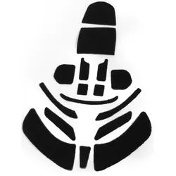 Leatt Klettverschlusssatz, schwarz