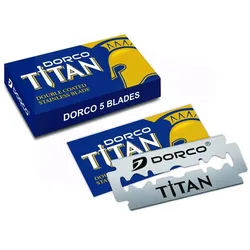 Lea Rasierklingen Dorco Titan Cuchilla Doble Filo