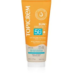 Topicrem Sun Protect Moisturizing Sun Milk SPF50+ hydratisierende Sonnenmilch SPF 50+ 200 ml