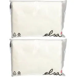 Elsa Kissenbezug 50 x 70 cm Samt Ecru