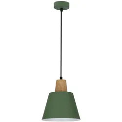 Pendelleuchte , Schwarz, Dunkelgrün , Metall , 24x90x17 cm , RoHS, Europäischer Sicherheitsstandard , einfach zu transportieren , Lampen & Leuchten, Leuchtenserien