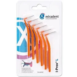 Miradent I-Prox L Interdentalbürste 0.8Mm Orange 6 ST