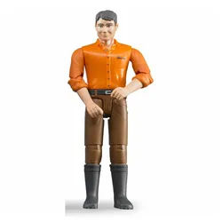 Bruder® Spielfigur bworld Mann mit Hellem Hauttyp bunt