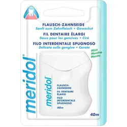 Meridol Flausch Zahnseide, gewachst