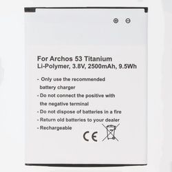 Akku passend für den Archos 53 Titanium Akku AC53Ti