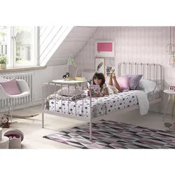 Vipack Kinder-/Juniorbett , Rosa , 90x200 cm , Babymöbel & Kindermöbel, Kinderzimmer & Jugendzimmer, Kinderbetten, Kinderbetten & Jugendbetten